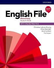 Учебник English File 4th Edition Elementary: Student's Book with Online Practice