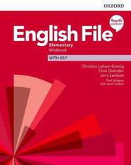 English File 4th Edition Elementary: Workbook with Key