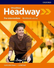 Рабочая тетрадь New Headway 5th Edition Pre-Intermediate: Workbook with Key