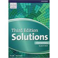 Учебник Solutions 3rd Edition Elementary: Student's Book