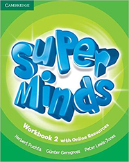 Рабочая тетрадь Super Minds 2 Workbook with Online Resources