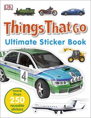 Книга з наклейками Ultimate Sticker Book: Things That Go