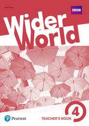 Книга для вчителя Wider World 4 Teacher's Book +DVD +MEL +Online Homework