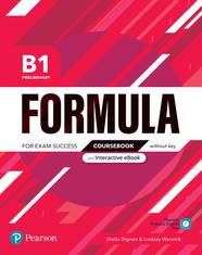 Підручник Formula B1 Preliminary Coursebook +Digital Resources -key