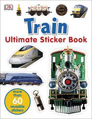 Книга з наклейками Ultimate Sticker Book: Train