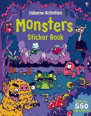 Книга з наклейками Monsters Sticker Book