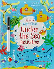 Книга пиши-стирай Wipe-Clean Under the Sea Activities