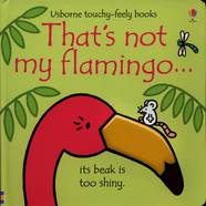 Книга з тактильними елементами That's not my flamingo...