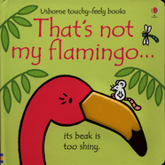 Книга с тактильными элементами That's not my flamingo...