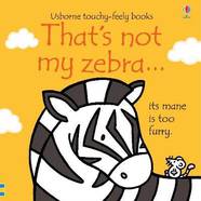 Книга з тактильними елементами That's not my zebra...