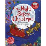 Книга-раскраска The Night Before Christmas: A Colouring Transfer Book