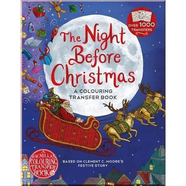 Книга-розмальовка The Night Before Christmas: A Colouring Transfer Book УЦІНКА