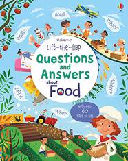 Книга с окошками Questions and Answers About Food