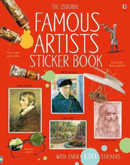 Книга з наклейками Famous Artists Sticker Book