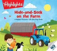 Книга с окошками Hide-and-Seek on the Farm