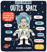 Книга с окошками Little Explorers: Outer Space