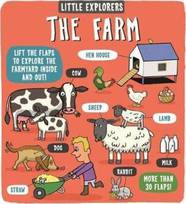 Книга з віконцями Little Explorers: The Farm