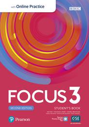 Підручник Focus 2nd Ed 3 Student's Book with Online Practice
