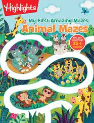 Книга з лабіринтами Animal Mazes