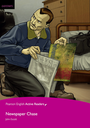 Адаптована книга Newspaper Chase Book with MP3 (Pearson Active Readers)