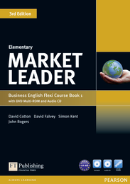 Підручник Market Leader 3rd Elementary Flexi 1 +DVD+CD Student's Book