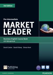 Підручник Market Leader 3ed Pre-Intermediate Coursebook +DVD +MyEnglishLab