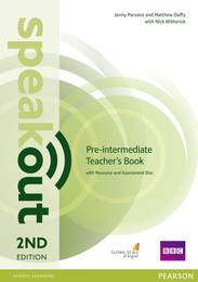 Книга для учителя Speak Out 2nd Pre-Intermediate Teacher's Book with CD