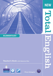 Книга для учителя Total English New Elementary Teacher's Book+CD-Rom