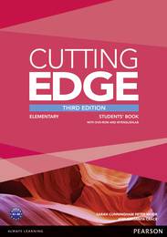 Підручник Cutting Edge 3rd ed Elementary Student Book with DVD Pack