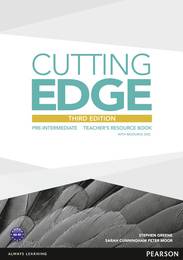 Книга для вчителя Cutting Edge 3rd ed Pre-Intermediate Teacher Resourse Book with Resourse Disc