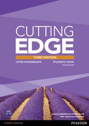 Підручник Cutting Edge 3rd ed Upper-Intermediate Student Book with DVD Pack