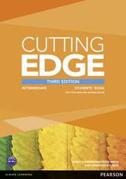 Підручник Cutting Edge 3rd ed Intermediate Student Book with DVD Pack and MyEnglishLab Access Code