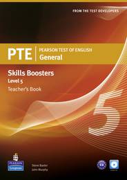 PTE Test of English General Skills Booster 5 Teacher's Book+CD Pack