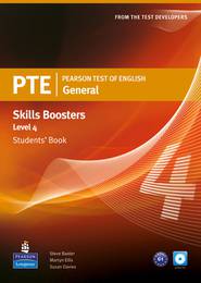 Учебник PTE Test of English General Skills Booster 4 Student's Book+CD