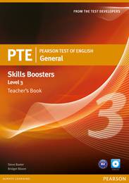 Книга для вчителя PTE Test of English General Skills Booster 3. Teacher's Book with CD