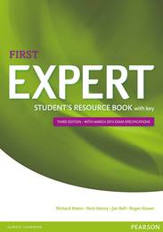 Рабочая тетрадь Expert First 3rd Ed (2015) Workbook +Student's Resource +key