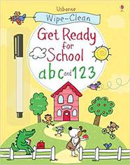 Wipe-Clean Get Ready for School ABC and 123