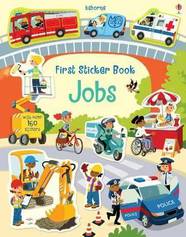 Книга з наклейками First Sticker Book Jobs
