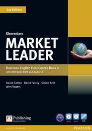 Учебник Market Leader 3rd Elementary Flexi 2 +DVD+CD SB