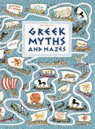 Книга с лабиринтами Greek Myths and Mazes