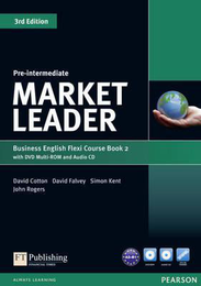 Підручник Market Leader 3rd Pre-Intermediate Flexi 2 +DVD+CD Student's Book