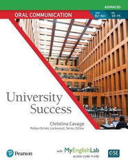 University Success Oral Communication Advanced Student's book with MyEnglishLab