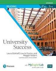 University Success Reading Advanced Student's book with MyEnglishLab