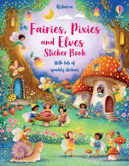 Книга з наклейками Fairies, Pixies and Elves Sticker Book