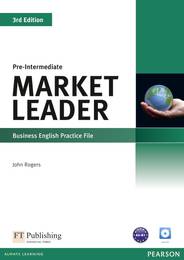 Рабочая тетрадь Market Leader 3ed Pre-Intermediate Practice File +CD УЦІНКА