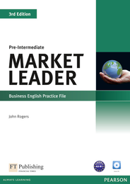 Рабочая тетрадь Market Leader 3ed Pre-Intermediate Practice File +CD УЦІНКА