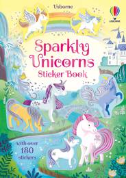 Книга с наклейками Sparkly Unicorns Sticker Book