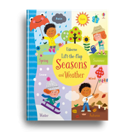 Книга с окошками Lift-the-Flap Seasons and Weather