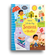 Книга с окошками Lift-the-Flap Seasons and Weather