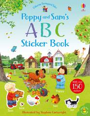 Книга с наклейками Poppy and Sam's ABC Sticker Book